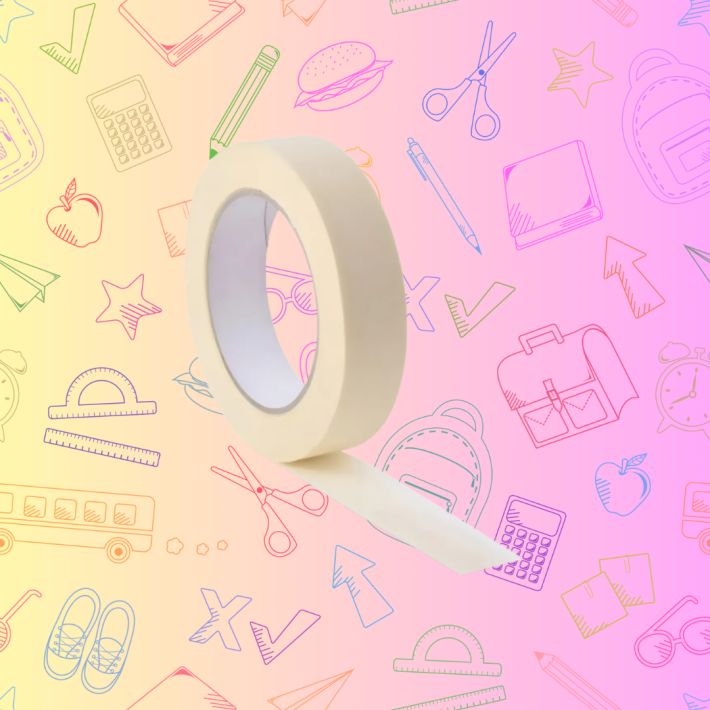 Cinta Masking Tape Natural